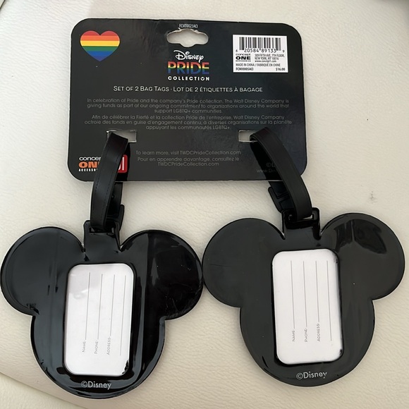 Lot of 6 Luggage Tags - Disney/Marvel/Star Wars - Picture 8 of 8